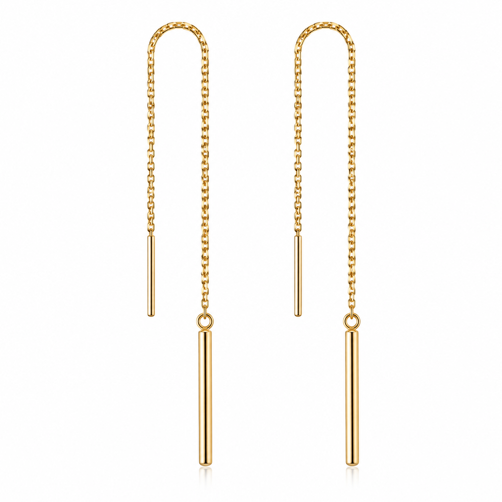 Bar Threader Earrings